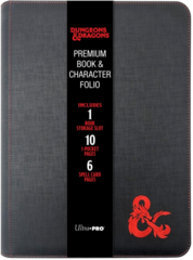 Ultra Pro - Premium Zippered Book and Character Folio - Dungeons & Dragons